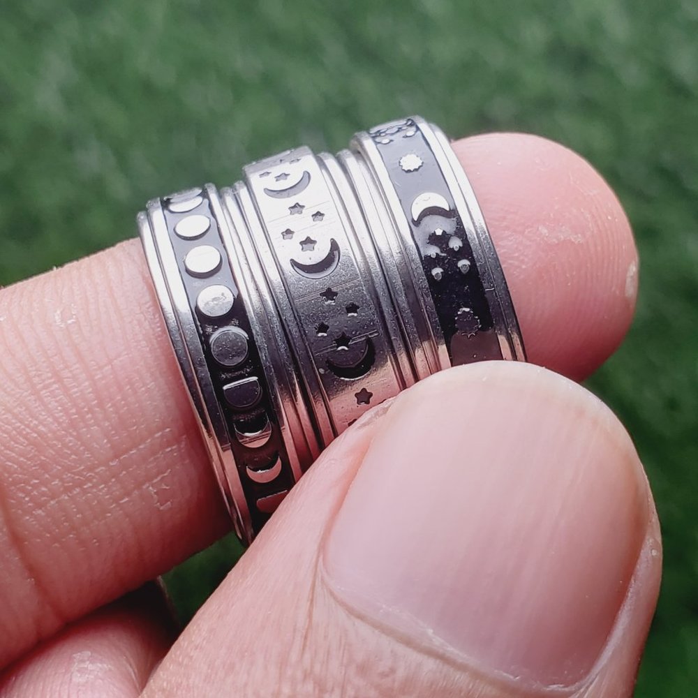 "NEW* Set of 3 Rings for Women/Men, SET10182123 - Picture 9 of 9